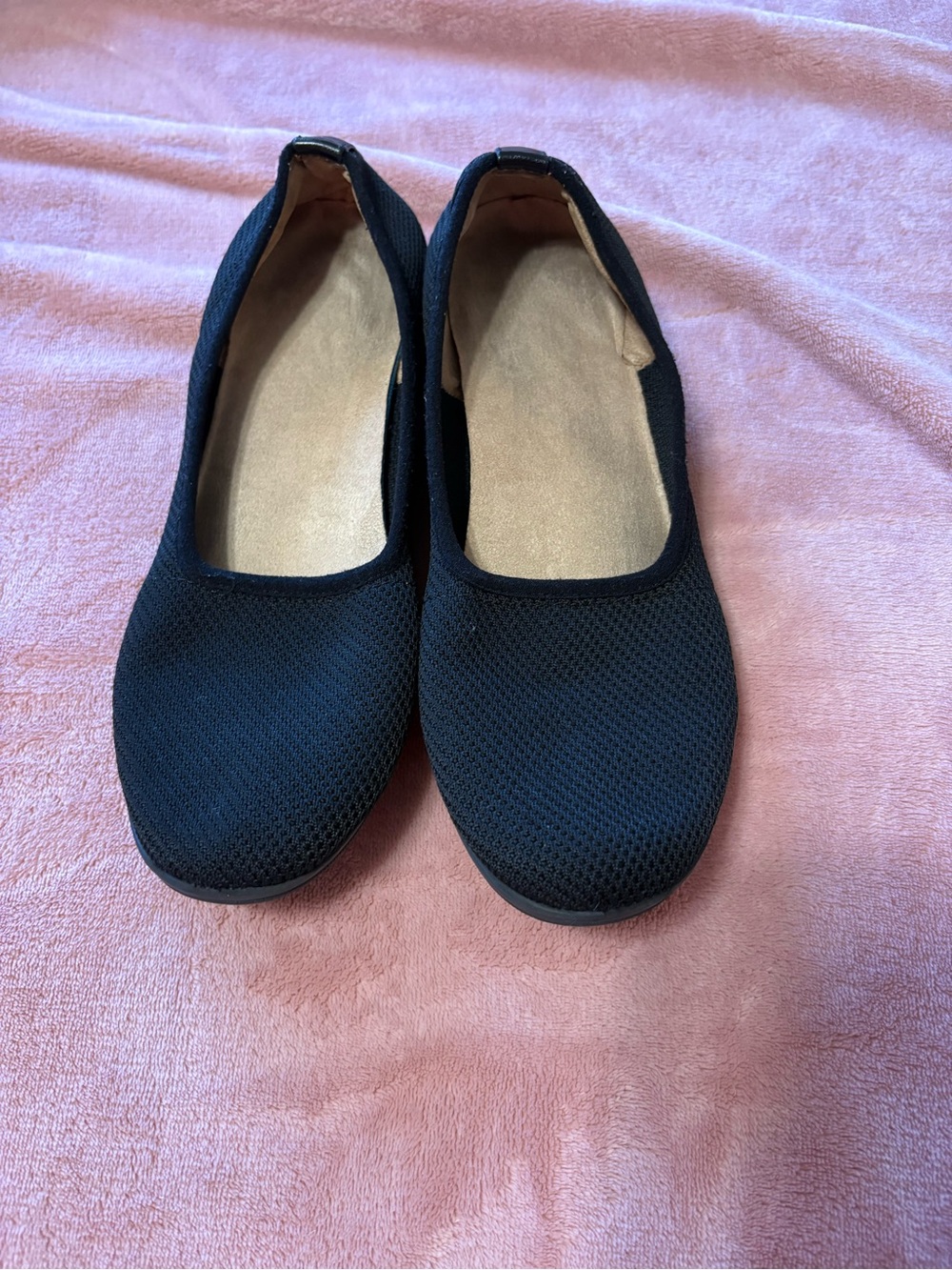 Women’s Black Comfort Slip-On Flats